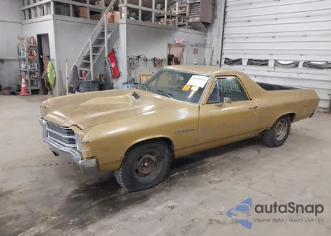 1971 Chevrolet El Camino из США, поврежденный, VIN 133801B222173